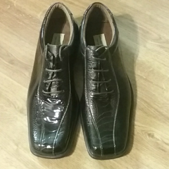 Sevesta Italiano Mens Dress Shoes Sz 13 Snake main image 7